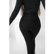 Legginsy antycellulitowe / Push Up / BLACK /   S - M - L - XL